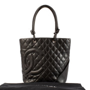 Shop safe online at Labellov in Antwerp, Brussels and Knokke this 100% authentic second hand Chanel Black Cambon Ligne Top Handle Bag