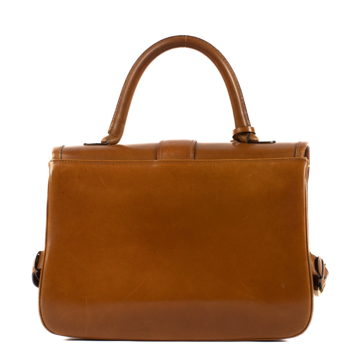 Delvaux Tan Natural Calfskin Brillant Rouilly Bag