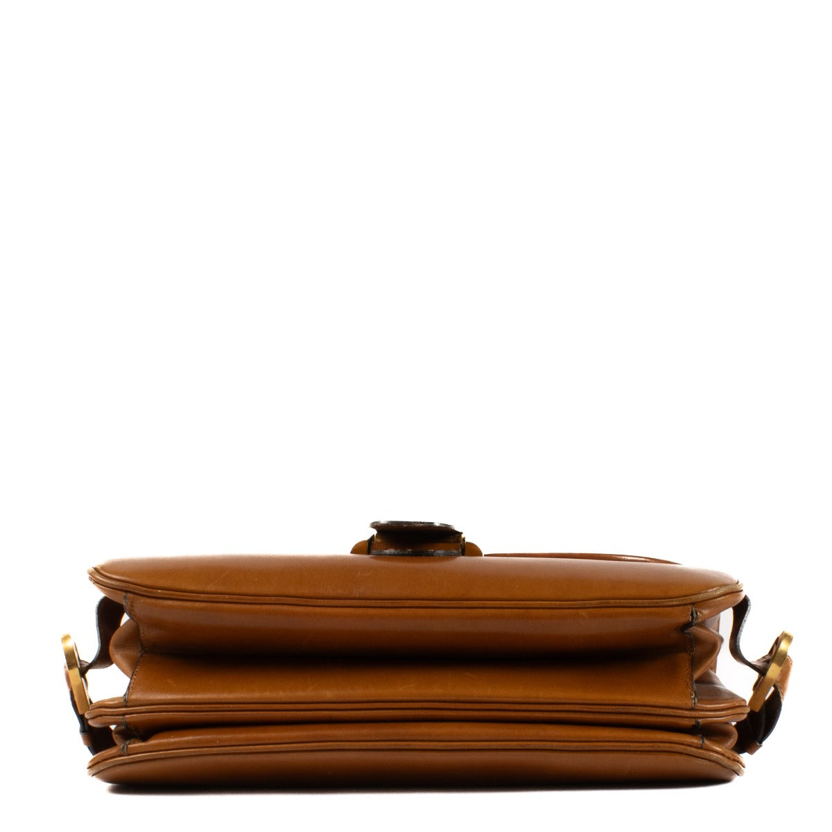 Delvaux Tan Natural Calfskin Brillant Rouilly Bag
