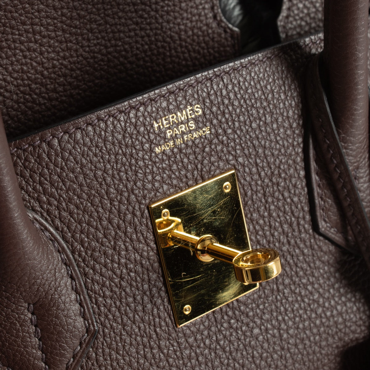 Hermès Birkin 30 Rouge Sellier Togo GHW