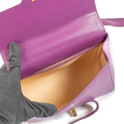 shop 100% authentic second hand Delvaux Purple Simplissime Mini Crossbody Bag on Labellov.com