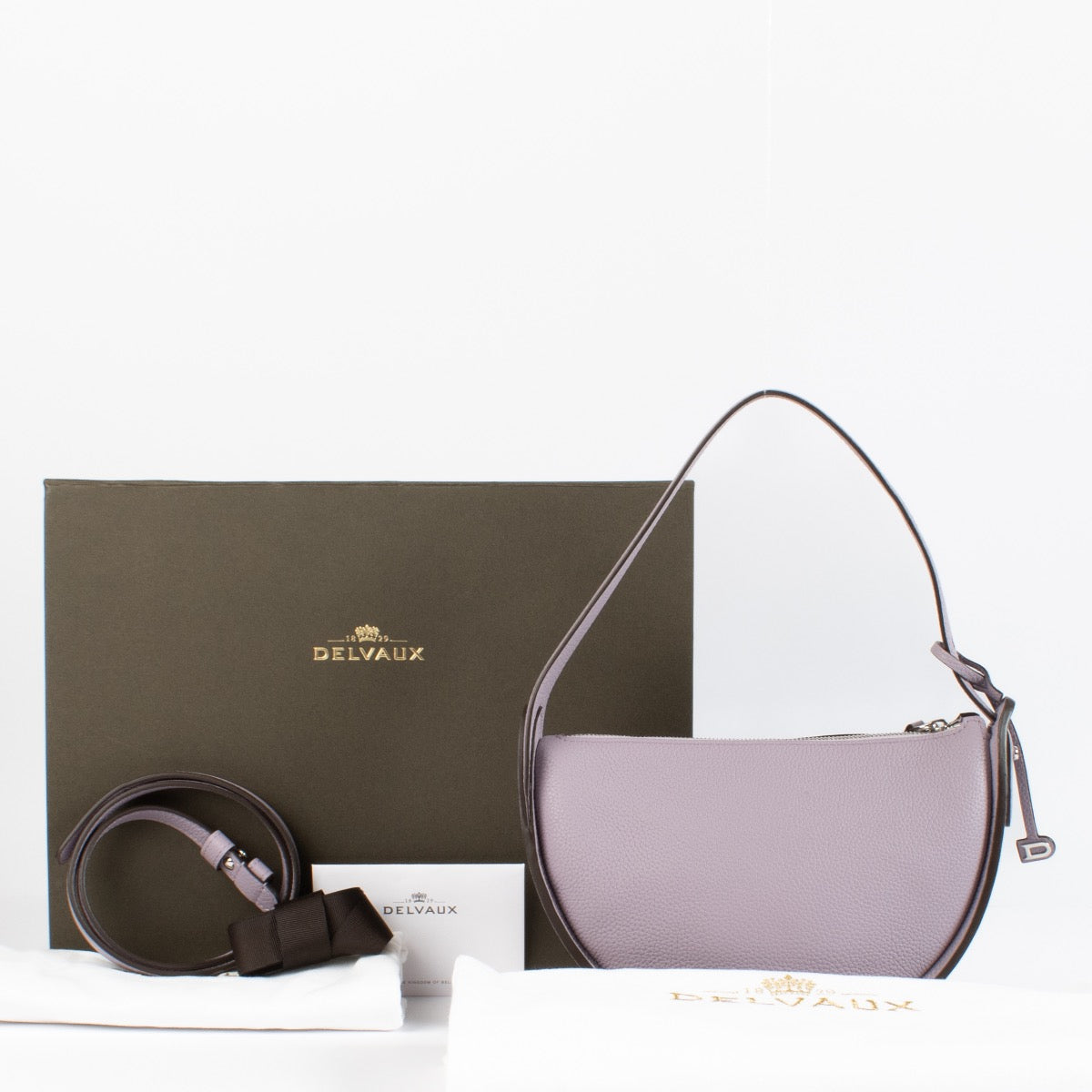 Shop 100% authentic second hand Delvaux Lila Pin Pon on Labellov.com