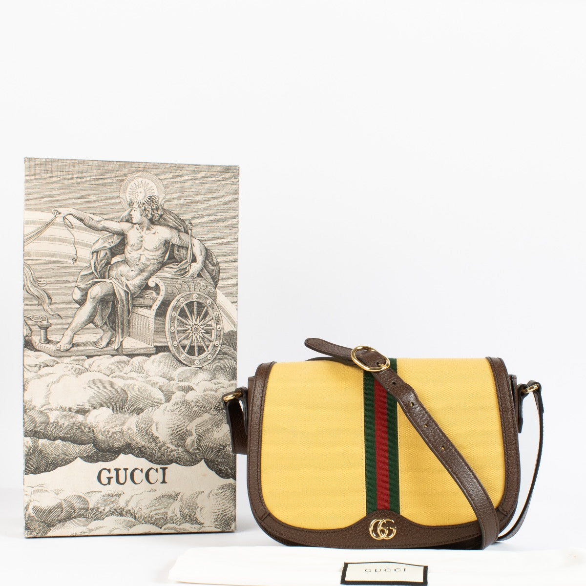 Shop 100% authentic second hand Gucci Yellow Crossbody Bag on Labellov.com