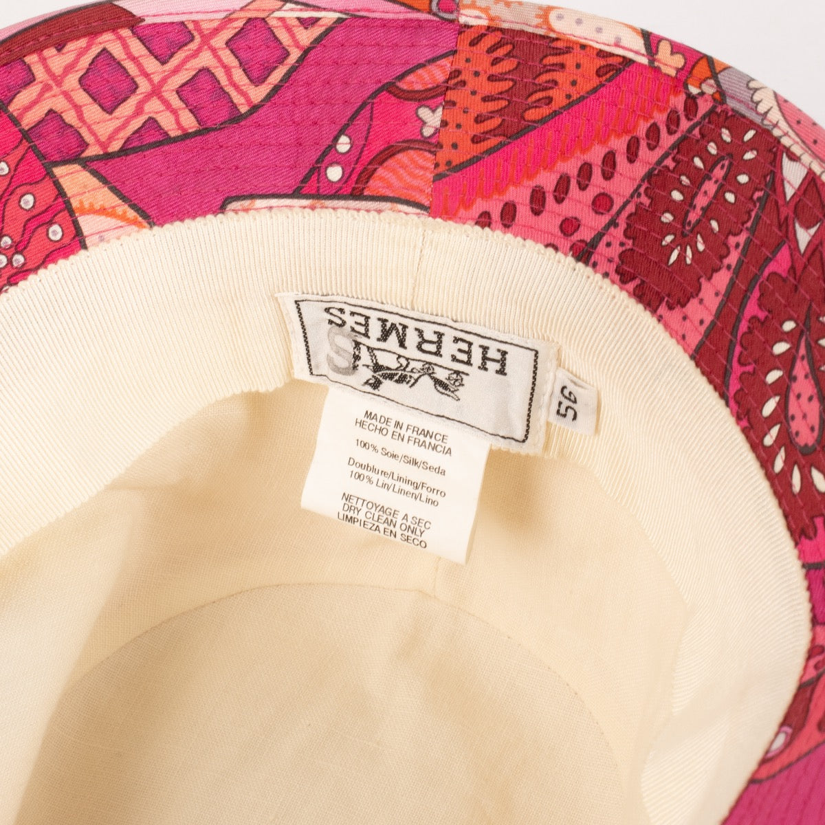 shop 100% authentic second hand Hermès Multicolor Bucket Hat - Size 56 on Labellov.com