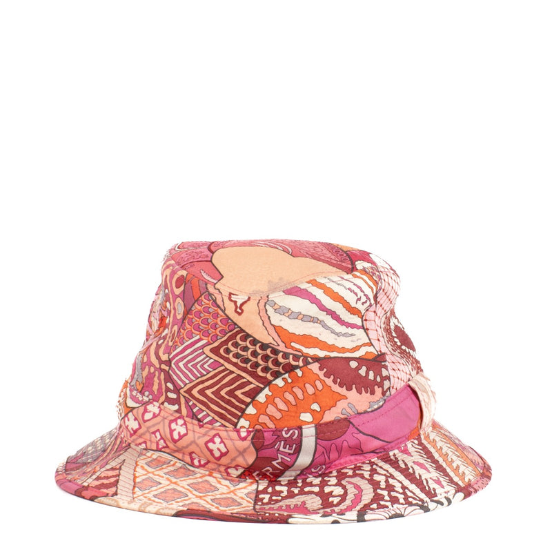 shop 100% authentic second hand Hermès Multicolor Bucket Hat - Size 56 on Labellov.com