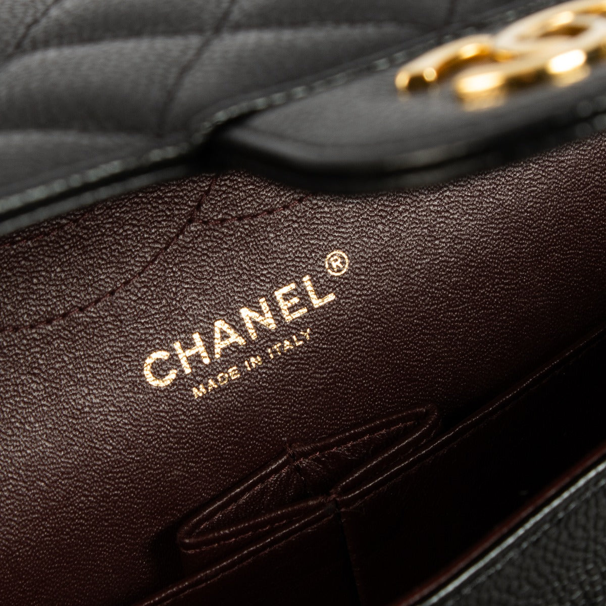 Chanel Black Caviar Large Classic Flap Bag