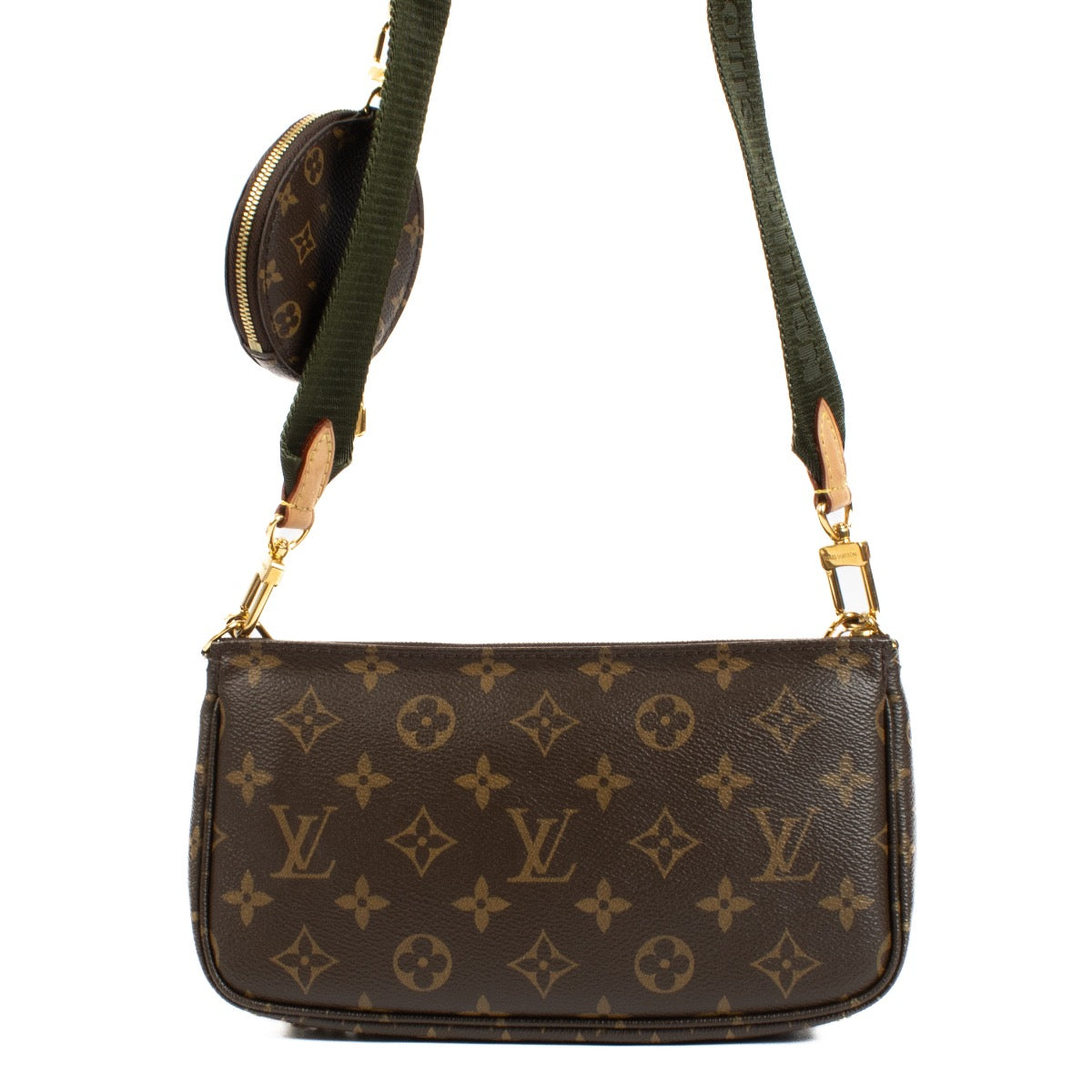 Shop safe online at Labellov in Antwerp, Brussels and Knokke this 100% authentic second hand Louis Vuitton Monogram Multi Pochette Crossbody