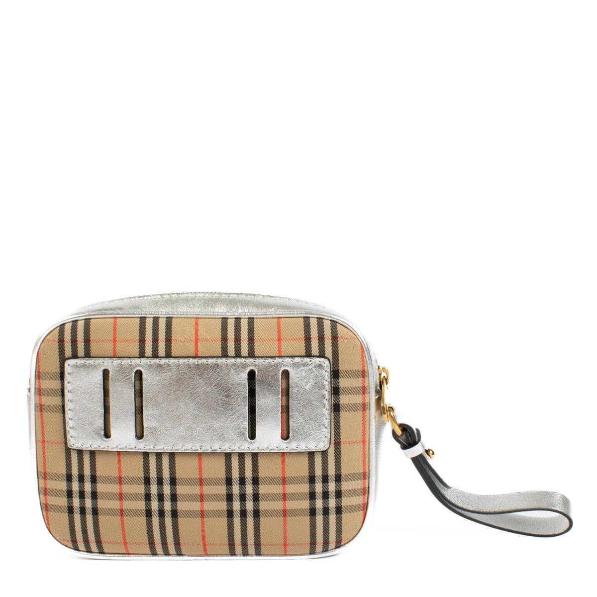 Shop safe online at Labellov in Antwerp, Brussels and Knokke this 100% authentic second hand Burberry Check Canvas Belt Bag