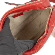 Shop safe online at Labellov in Antwerp, Brussels and Knokke this 100% authentic second hadn't Gucci GG Canvas/Red Leather Camera Bag