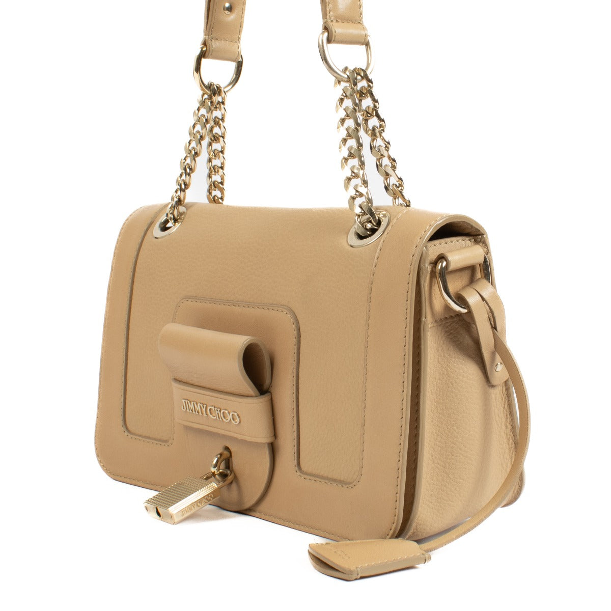 Shop 100% authentic secondhand Jimmy Choo Beige Chain Bag on Labellov.com