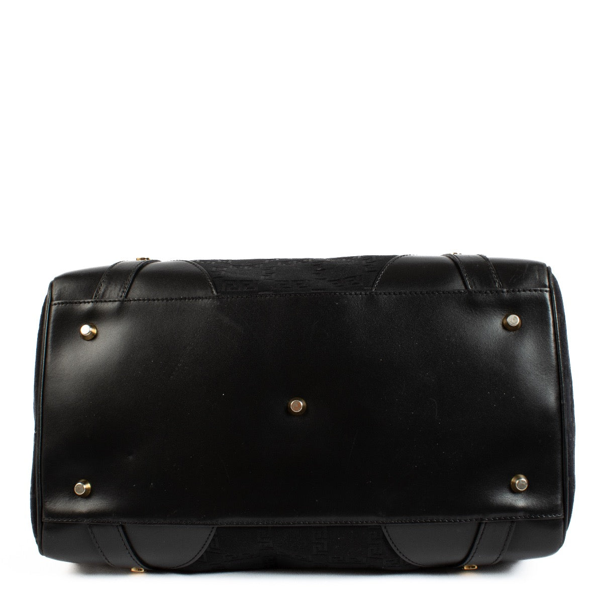 Shop safe online at Labellov in Antwerp, Brussels and Knokke this 100% authentic second hand Versace Black Nylon Top handle Bag