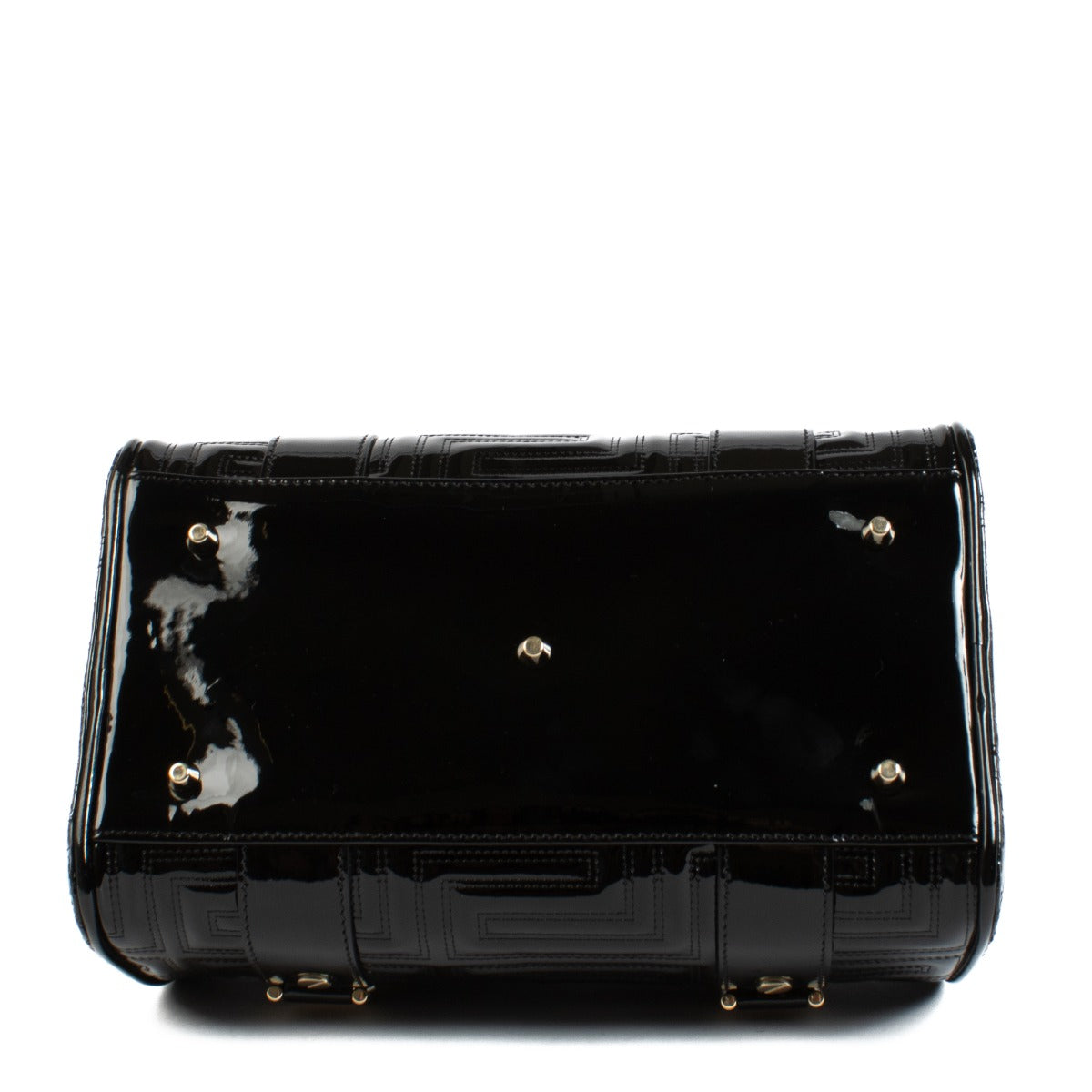 Shop 100% authentic secondhand Versace Black Patent Snap Out Of It Bag on Labellov.com