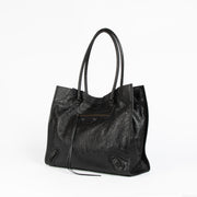 Authentic pre-loved Balenciaga Black Le City Medium Tote bag on Labellov.com
