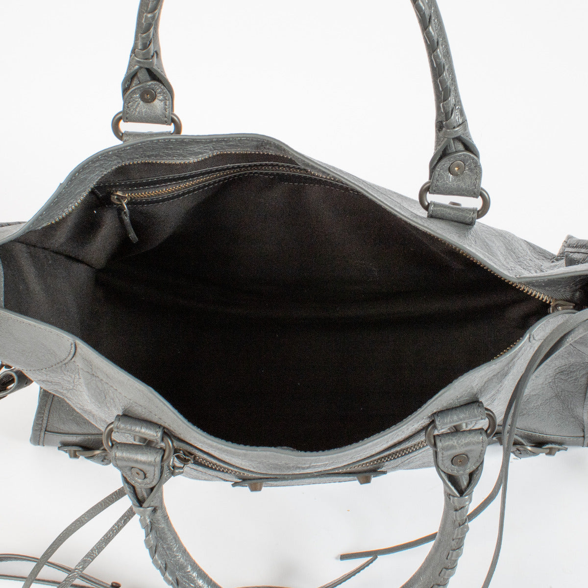 Balenciaga Le City Medium Grijze Schoudertas