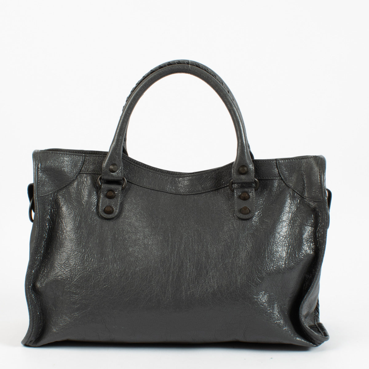 Balenciaga Le City Medium Grijze Schoudertas