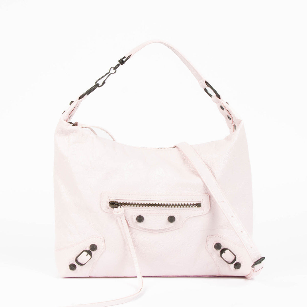Balenciaga Pink Le City Hobo Small