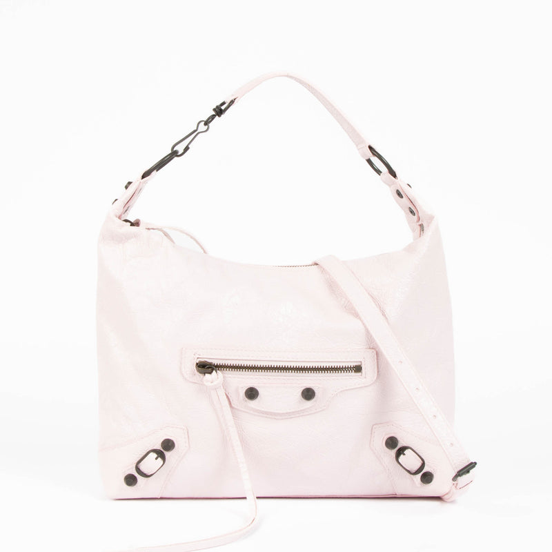 Balenciaga Pink Le City Hobo Small