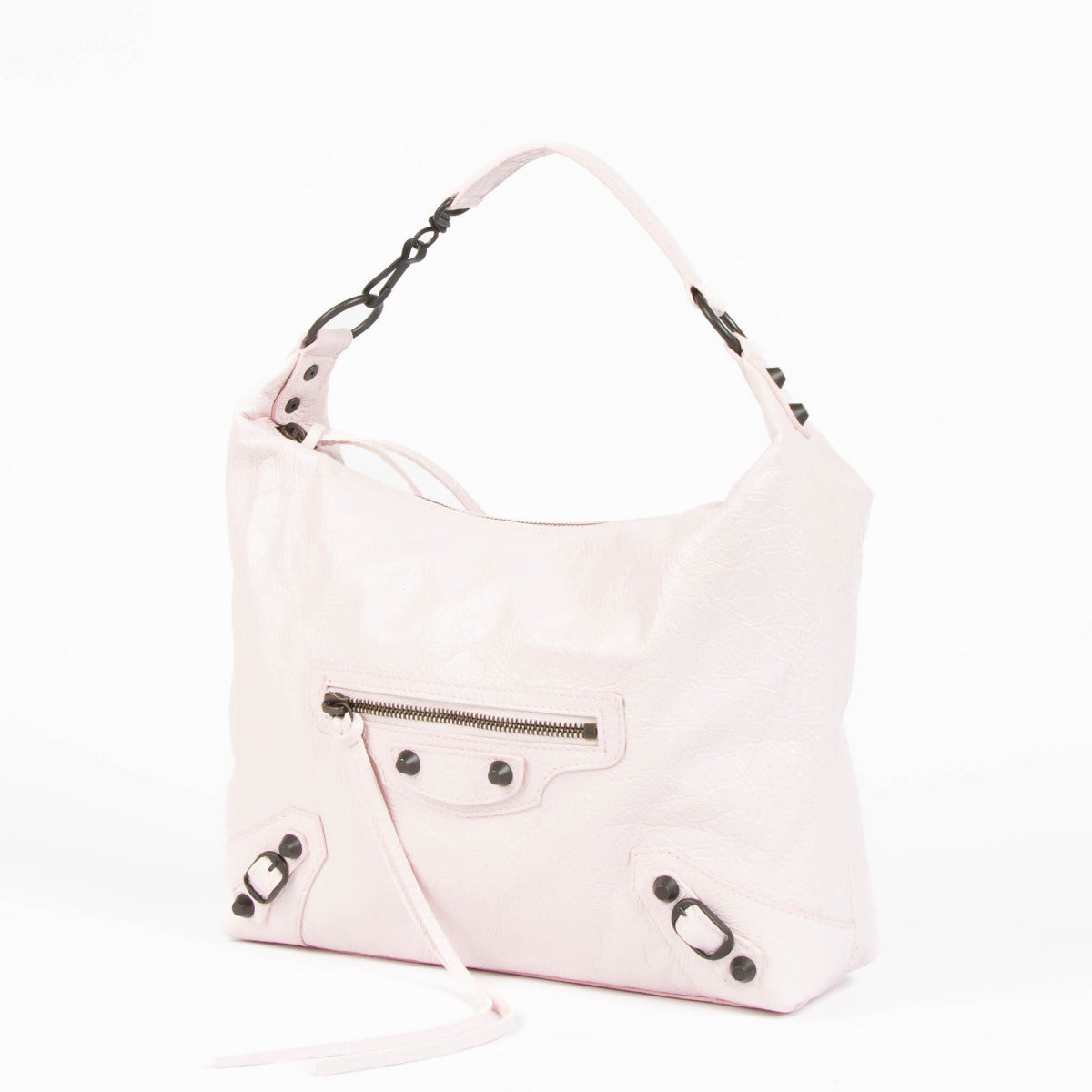 Balenciaga Petal Pink Le City Hobo Klein