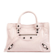 Balenciaga Le City Small Petal Pink Leather Bag