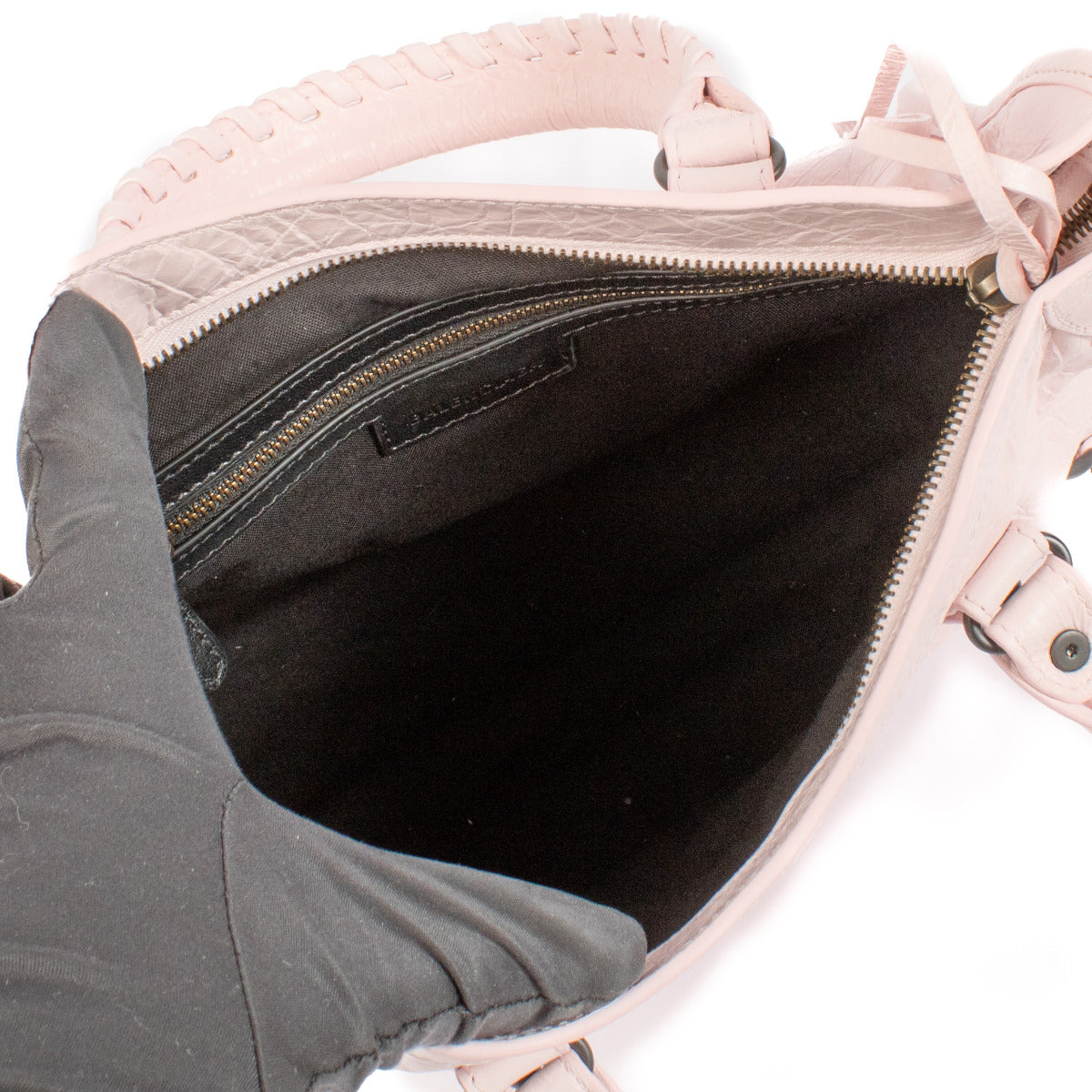 Balenciaga Le City Small Petal Pink Leather Bag