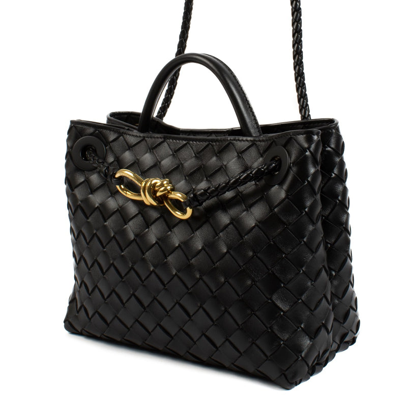 shop 100% authentic second hand Bottega Veneta Black Small Andiamo Bag on Labellov.com