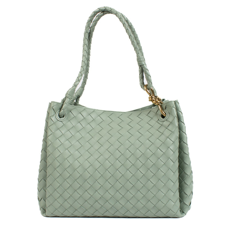 Bottega Veneta New Sauge Intrecciato Large Parachute Bag