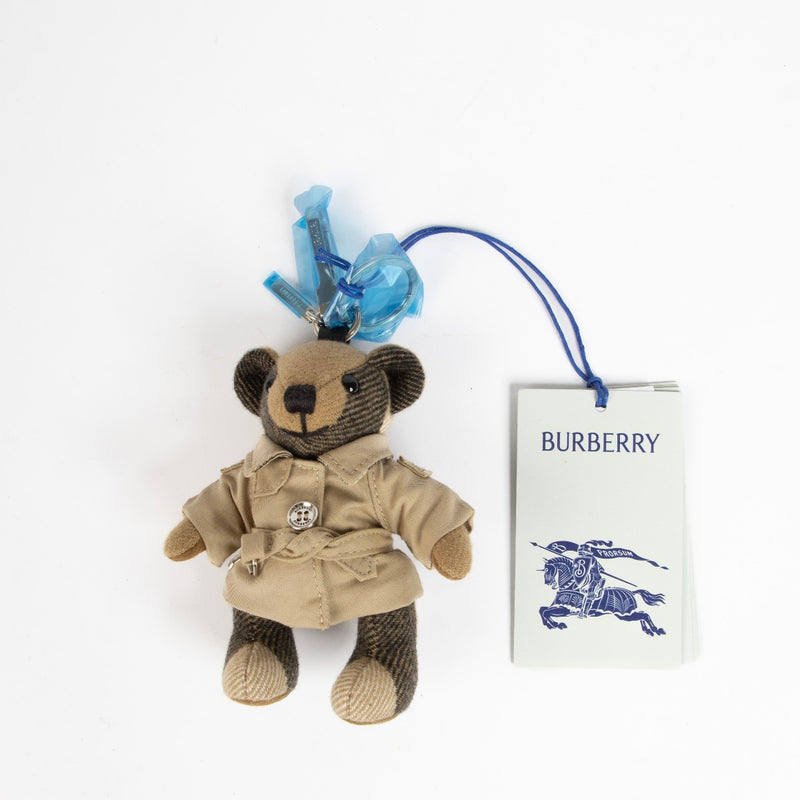 Authentic pre-loved Burberry Brown Thomas Bear Bag Charm on Labellov.com