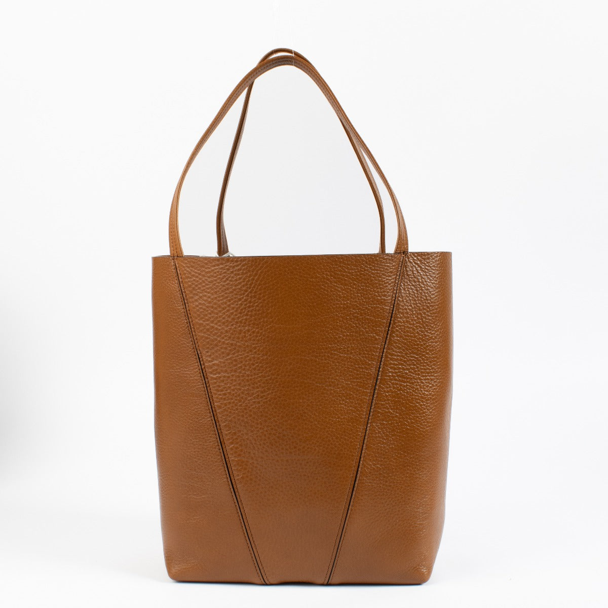 Chloé Clay Brown Medium Spin Tote Bag