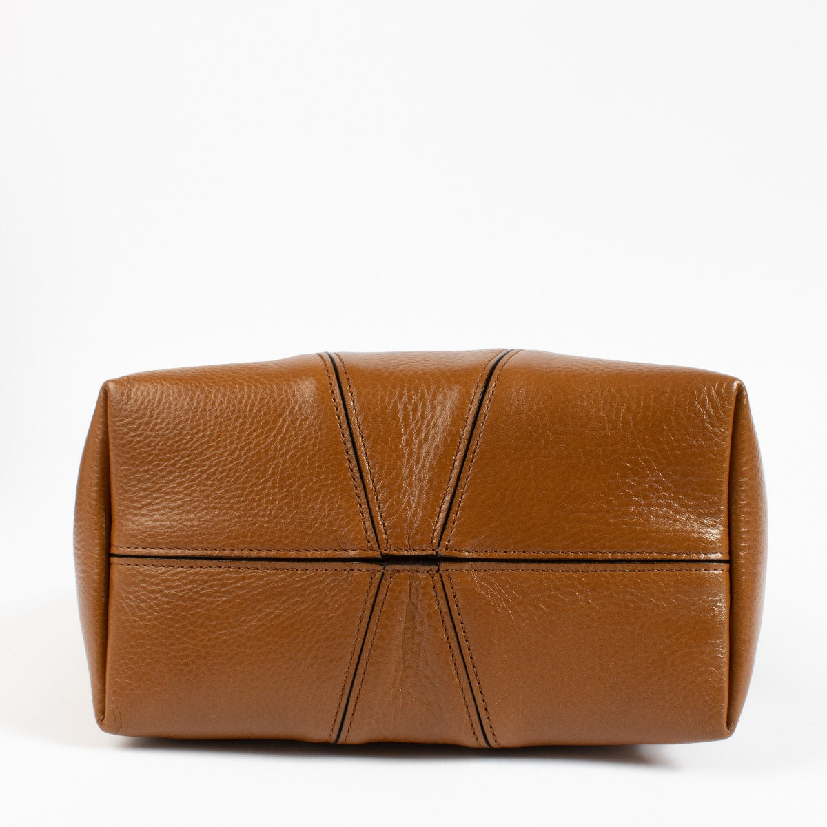 Chloé Clay Brown Medium Spin Tote Bag