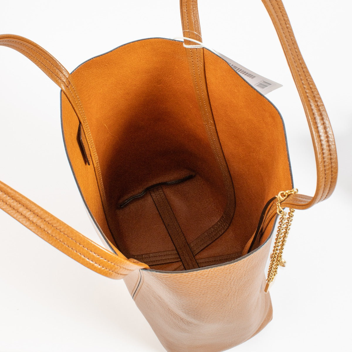 Chloé Clay Brown Medium Spin Tote Bag