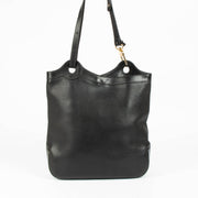 Delvaux Black Leather Shoulder Bag