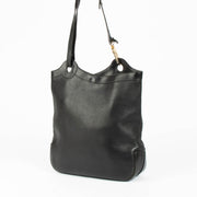 Delvaux Black Leather Shoulder Bag