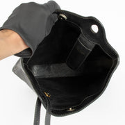 Delvaux Black Leather Shoulder Bag