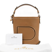 Delvaux Vegetal Pin Mini Bucket Surpiqué Bag