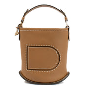 Delvaux Vegetal Pin Mini Bucket Surpiqué Bag