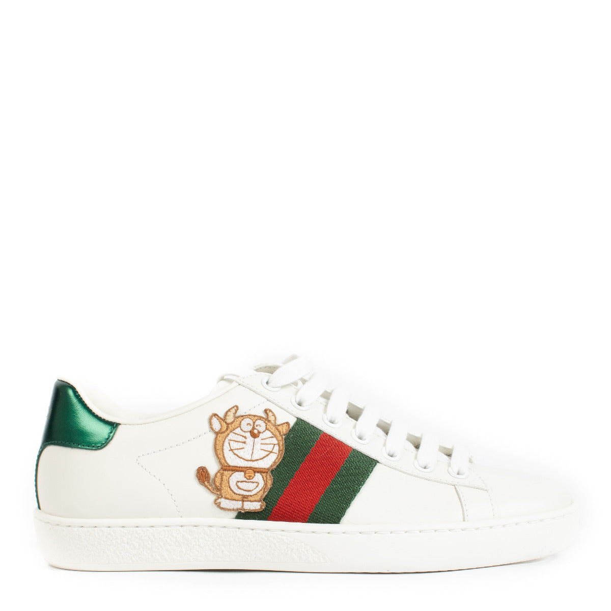 Gucci x Doraemon White Ace Sneakers - size 35