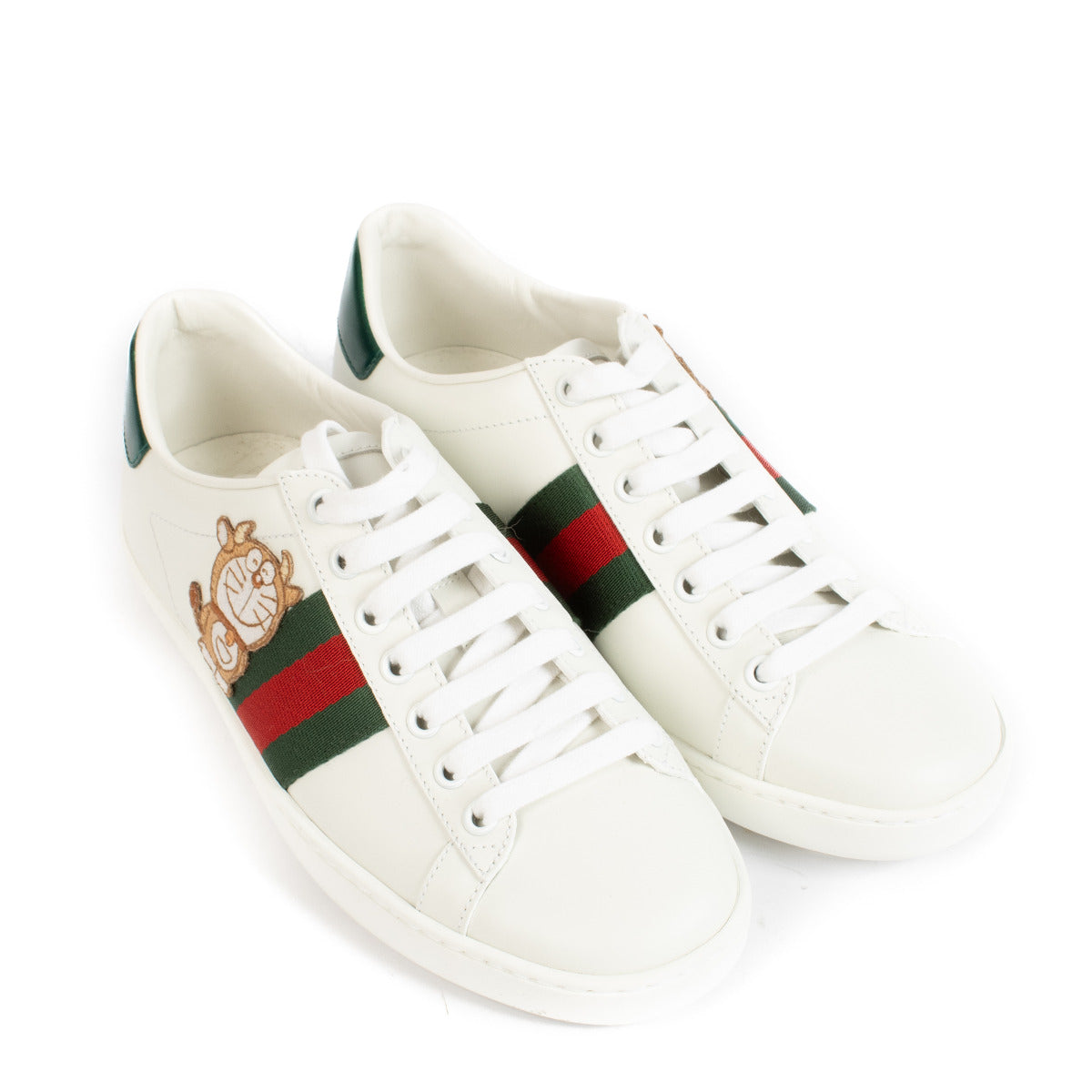 Gucci x Doraemon White Ace Sneakers - size 35