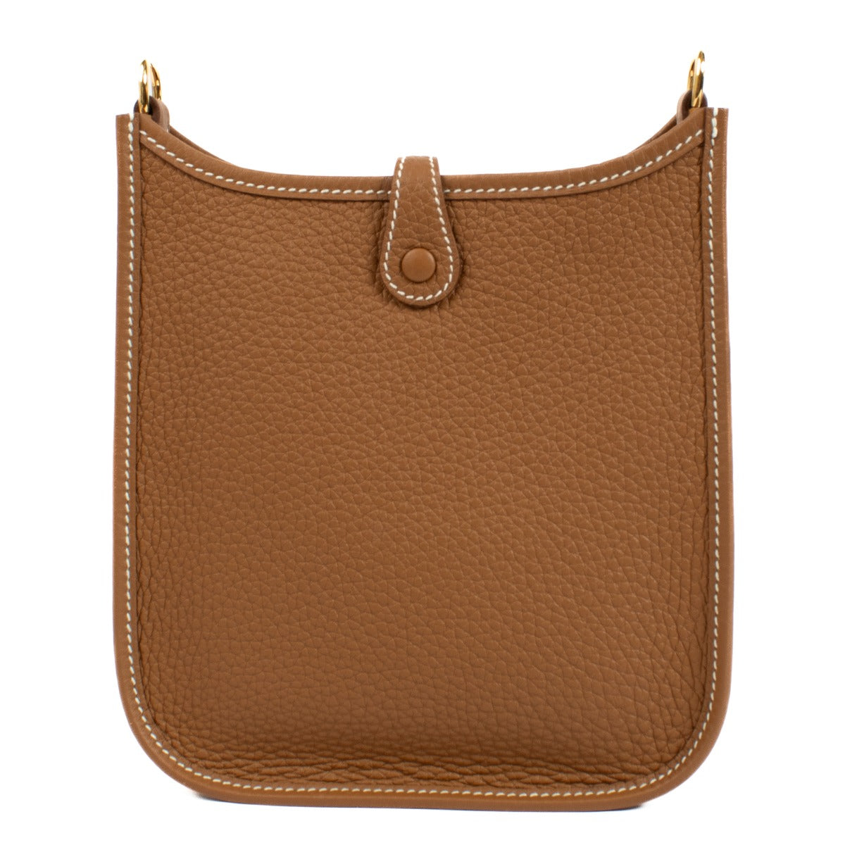 Discover the Hermès Evelyne bag at Labellov, featuring a minimalist design and iconic perforated H.