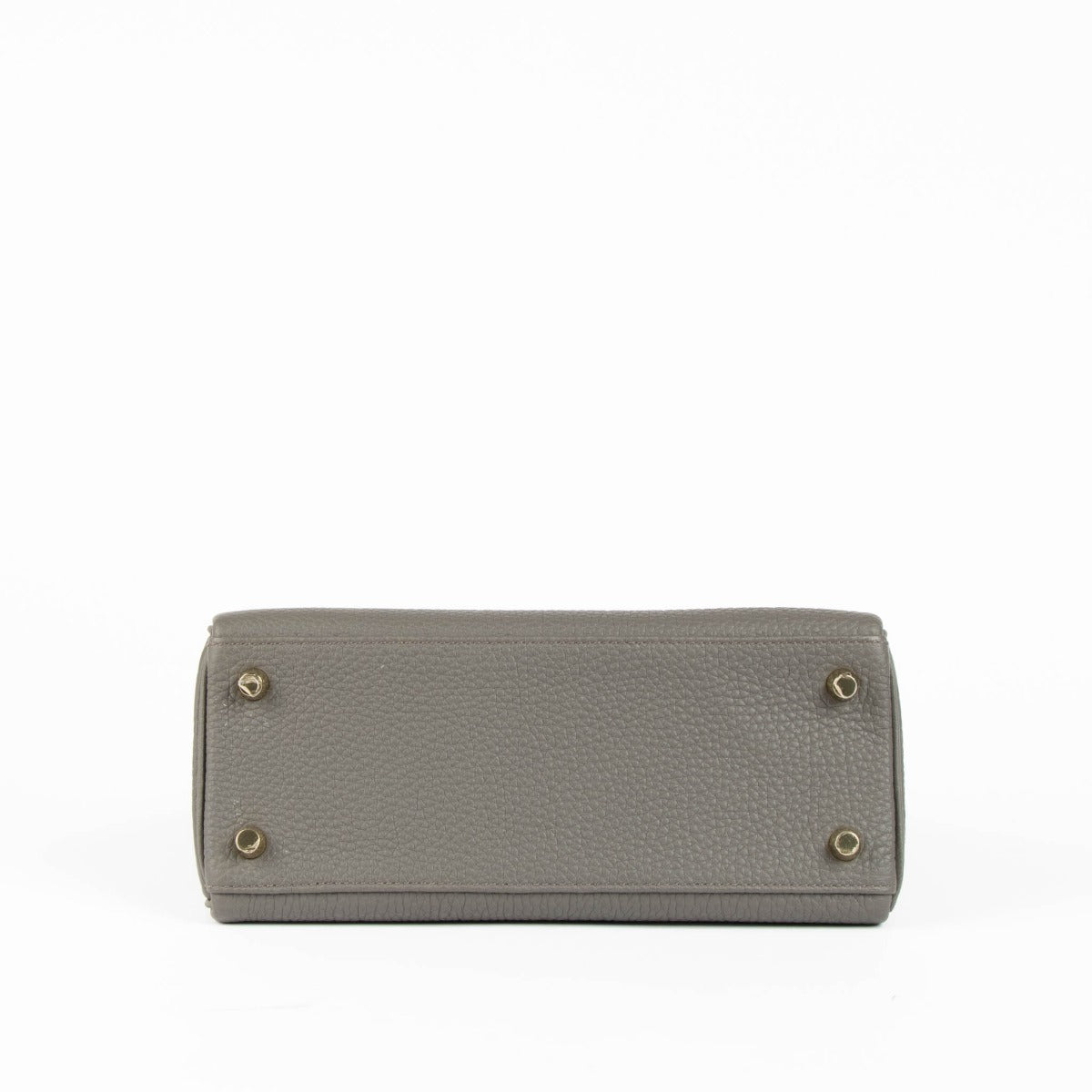 Hermès Kelly 25 Gris Étain Togo GHW