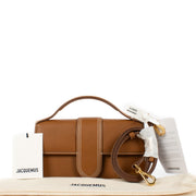 Jacquemus Light Brown Leather Le Grand Bambino Bag