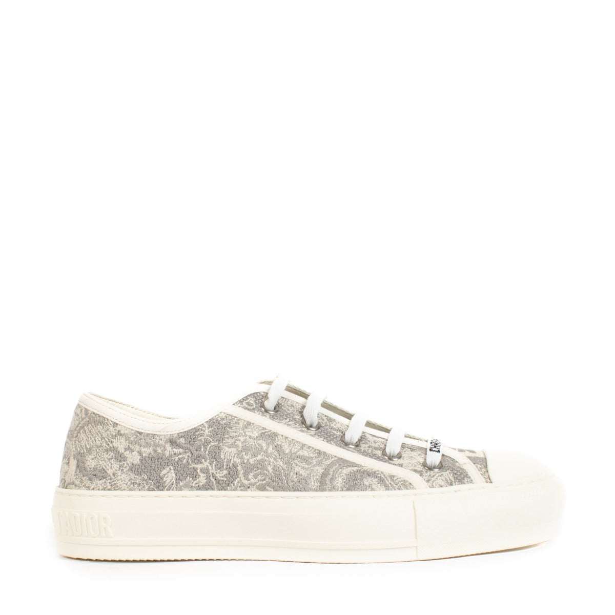 Shop 100% authentic secondhand Christian Dior Grey Toile Sneakers - Size 36 on Labellov.com