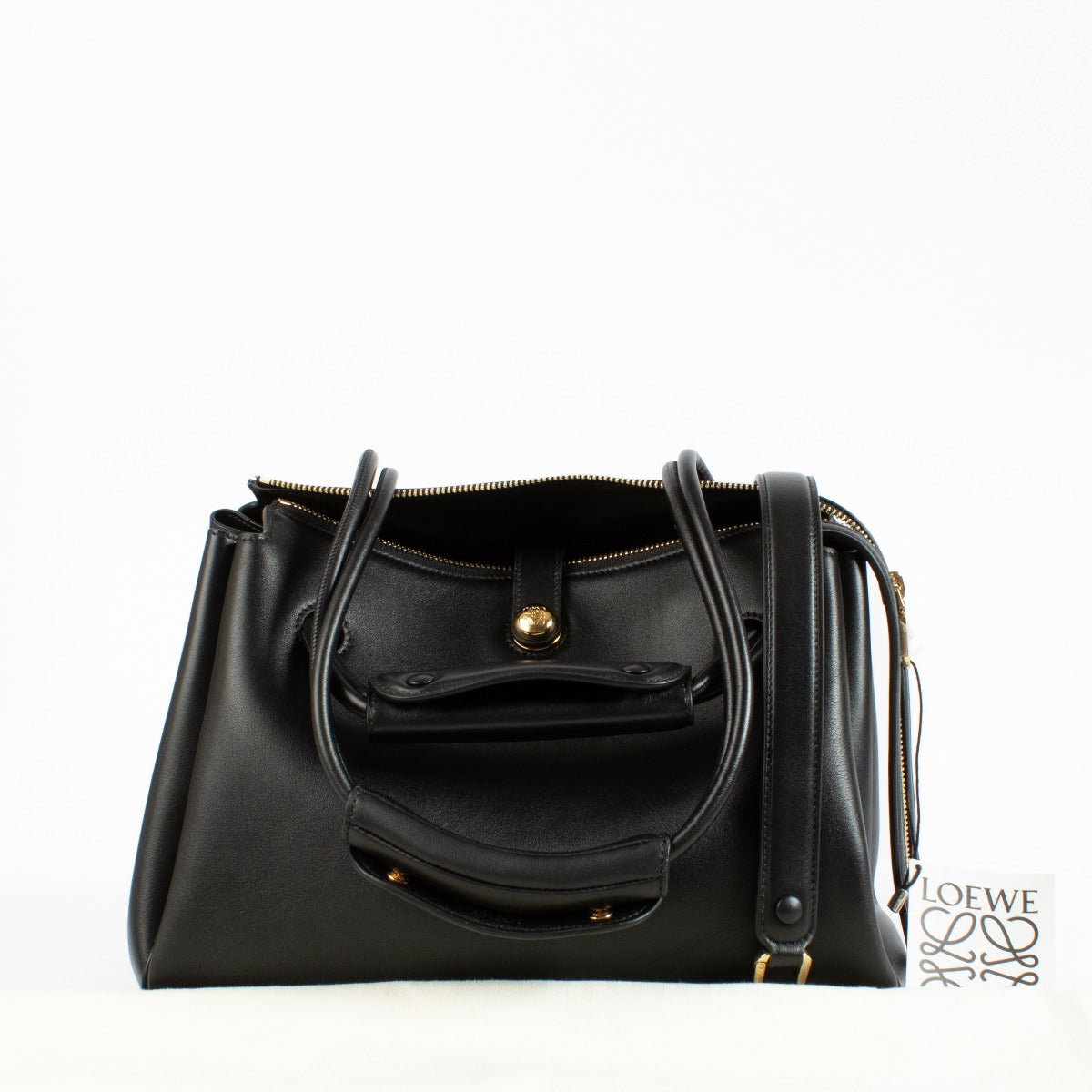 Loewe Black Medium Madrid Bag