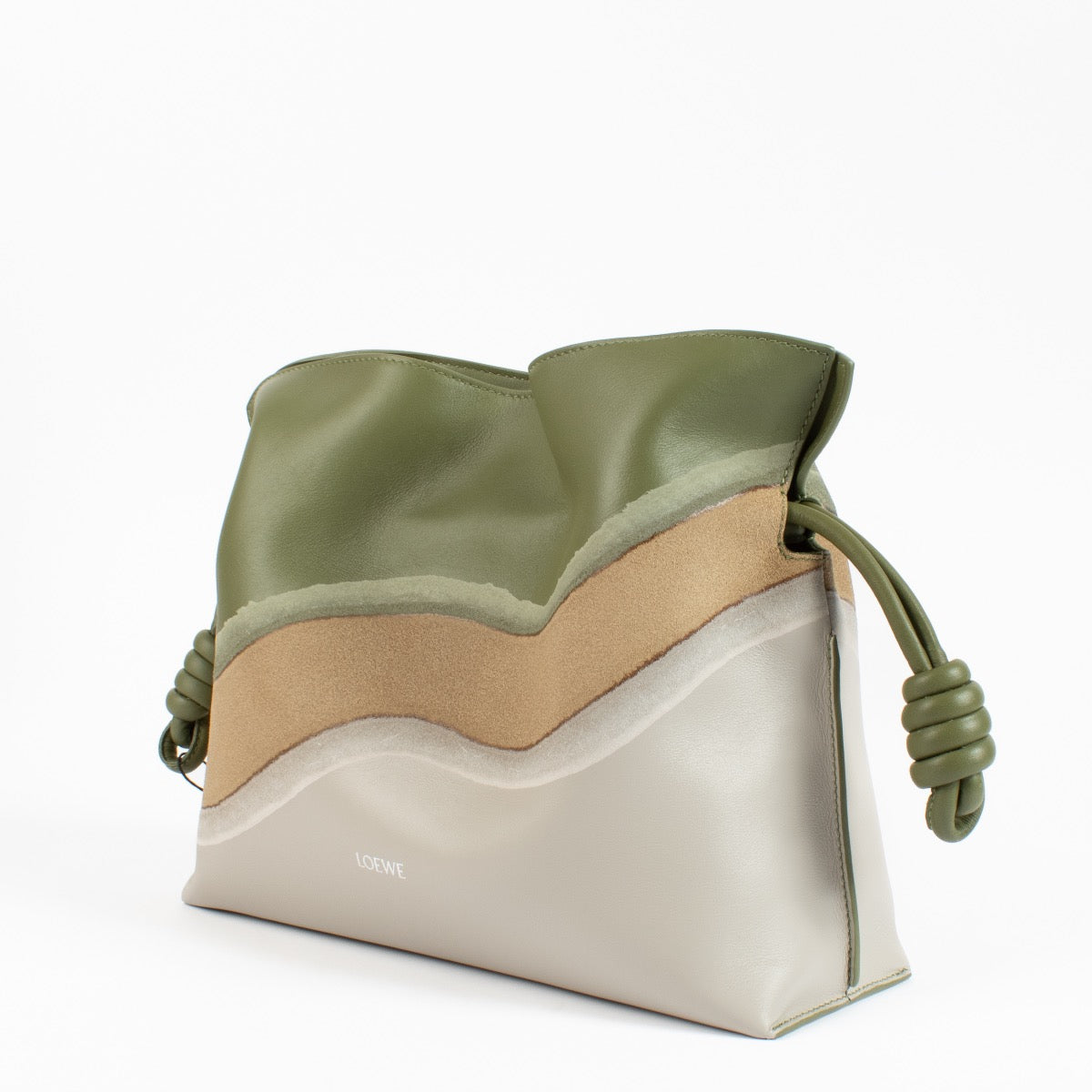 Pochette moyenne Loewe Avocado Flamenco Surplus