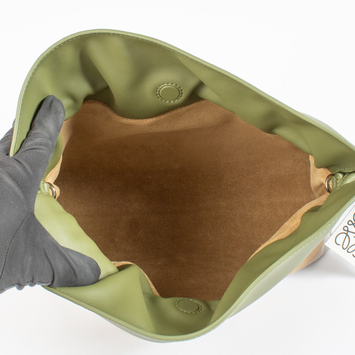 Pochette moyenne Loewe Avocado Flamenco Surplus
