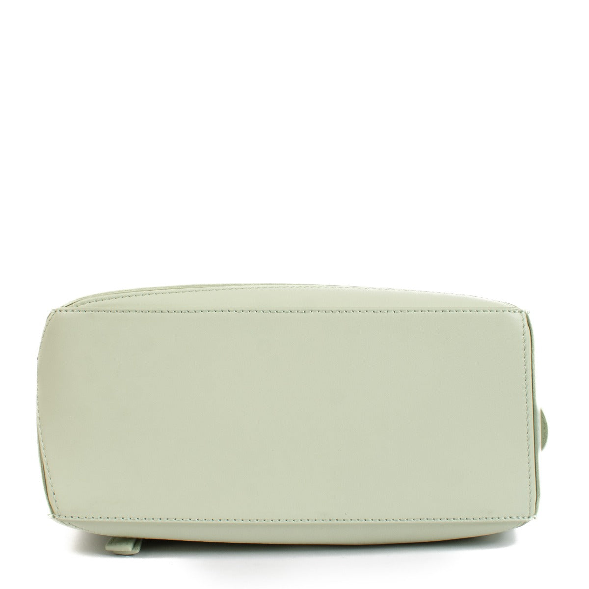 Loewe Spring Jade Satin Calfskin Small Puzzle Bag
