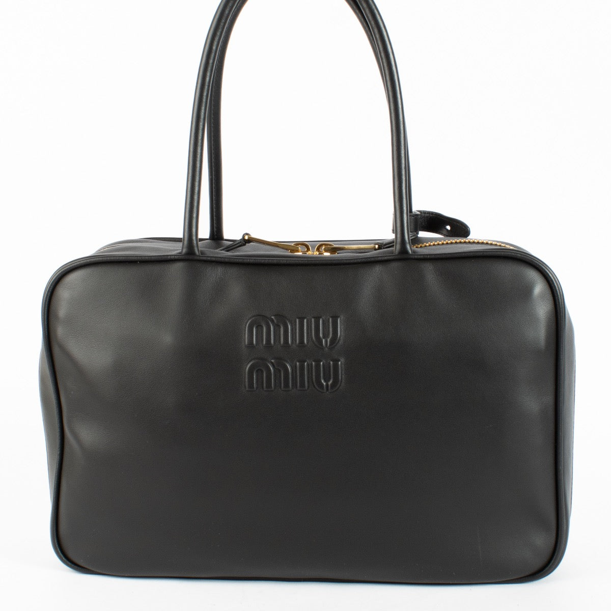 Authentic Preloved Miu Miu Black Beau Bag on labellov.com