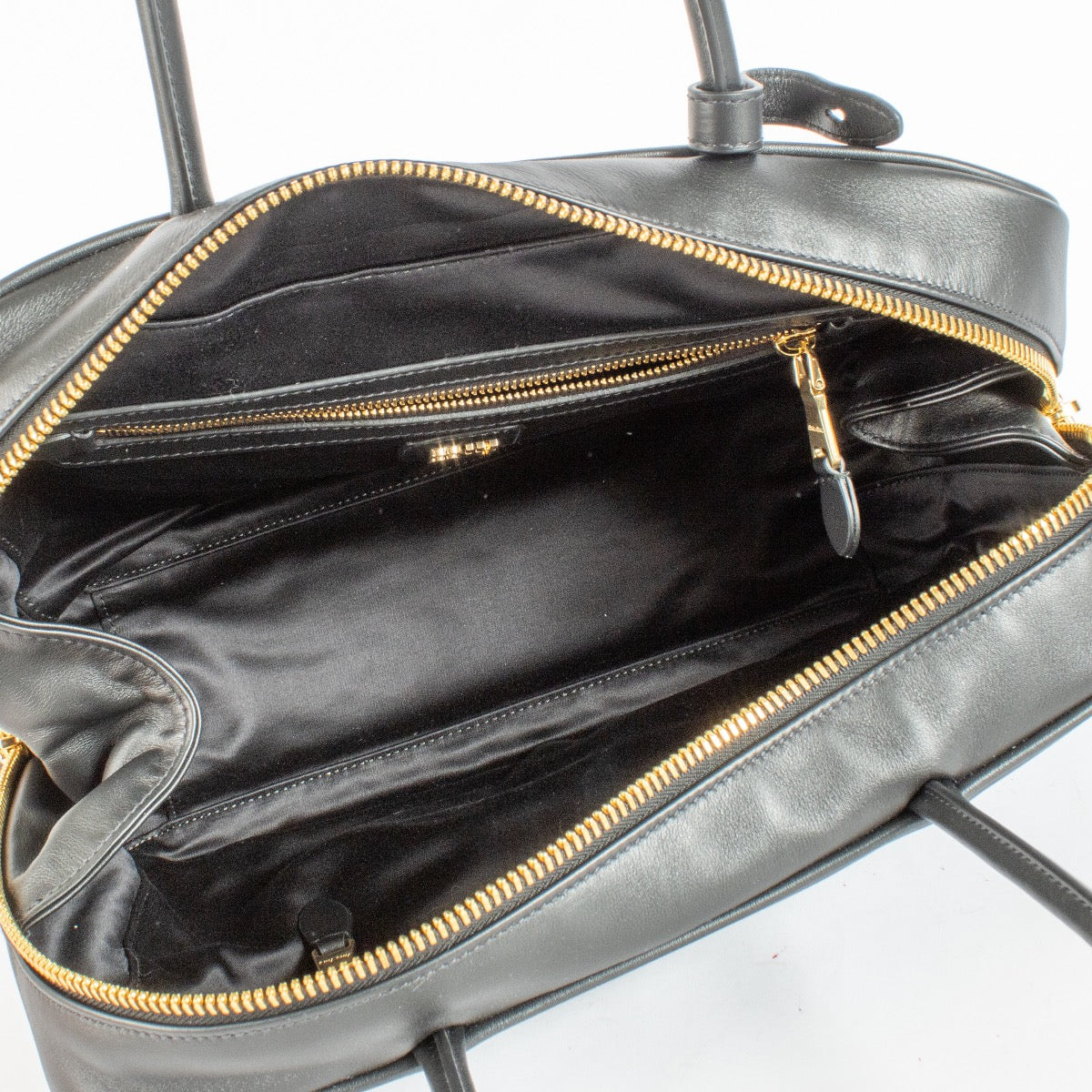Authentic Preloved Miu Miu Black Beau Bag on labellov.com