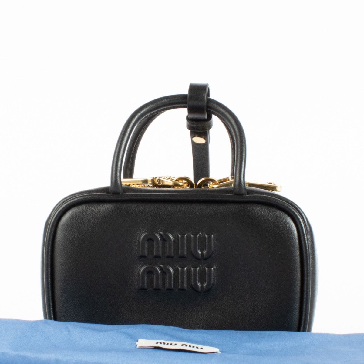 Authentic Preloved Miu Miu Black Micro Beau Bag on Labellov.com