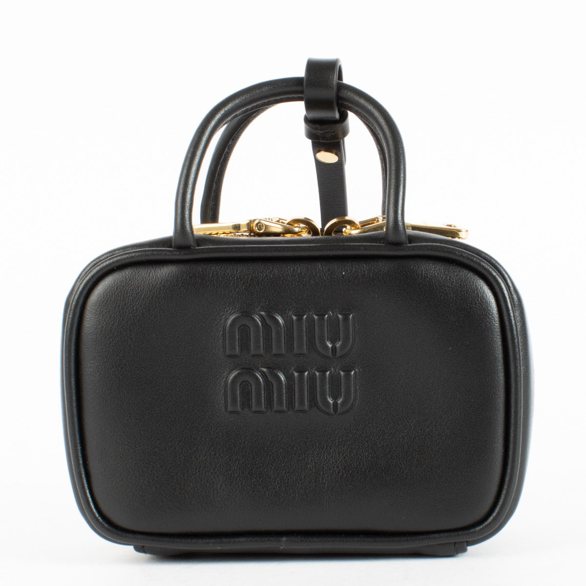 Authentic Preloved Miu Miu Black Micro Beau Bag on Labellov.com