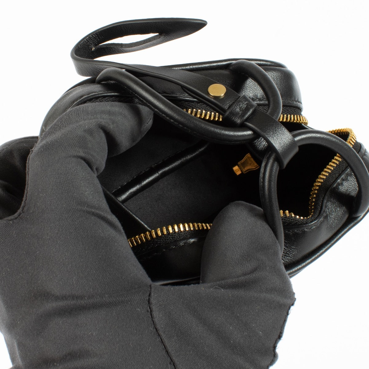 Authentic Preloved Miu Miu Black Micro Beau Bag on Labellov.com